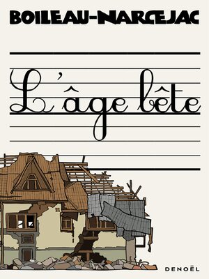 cover image of L'âge bête